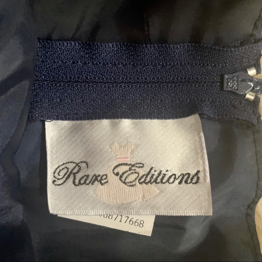 Girl’s Rare Editions Blue Formal Dress, L (12) - Picture 8 of 9